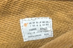 NEW Junior Timberland Classic 6″ Waterproof Boots Boys Size 7 Youth in Wheat