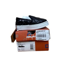 Oomphies Madison Toddler 5W Black Quilted Slip On Shoes