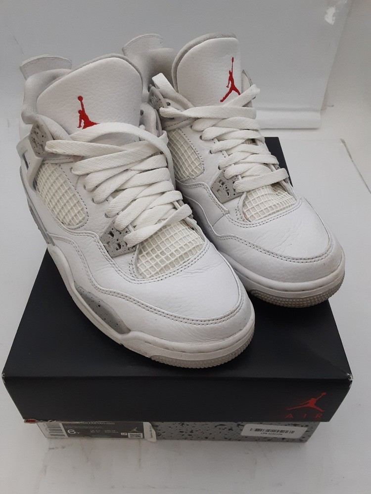 Air Jordan 4 Retro (GS) „WHITE OREO“ – Size 6Y – DJ4699 100
