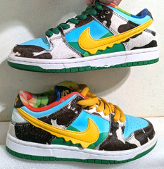 Sz 5 Nike SB Dunk Low Chunky Dunky Ben & Jerry’s CU3244-100 Unisex Sneakers EUC