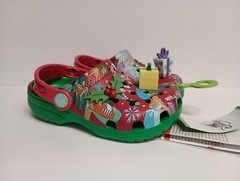 🎄🎅 NEW 2023 Disney Parks Christmas Holiday Crocs Clogs Sz C10 Toddler Kids