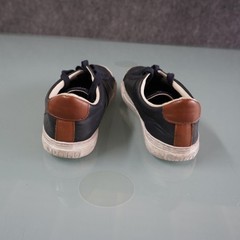 Polo Ralph Lauren Sayer Bundle 2 Pairs Shoes Big Kids 5.5 Tan Navy Leather Sneak