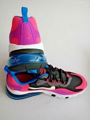NIKE AIR MAX 270 REACT GS TRAINING BIG KIDS‘ SHOES SIZE: 5Y, 6Y, 6.5Y, 7Y