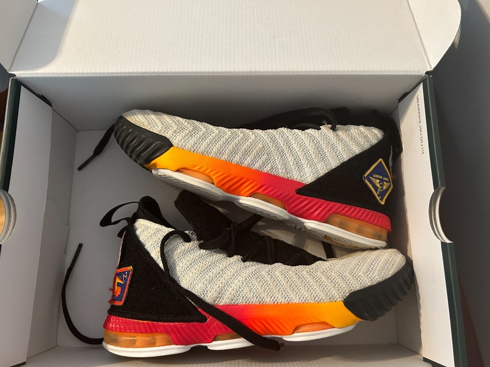 Size 6 Y (GS) – Nike LeBron 16 Low Space Travel