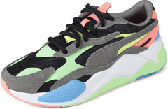 PUMA RS-X3 NRGY Jr Kids Mesh Synthetic Sneakers Size 4C Stylish Running Shoes