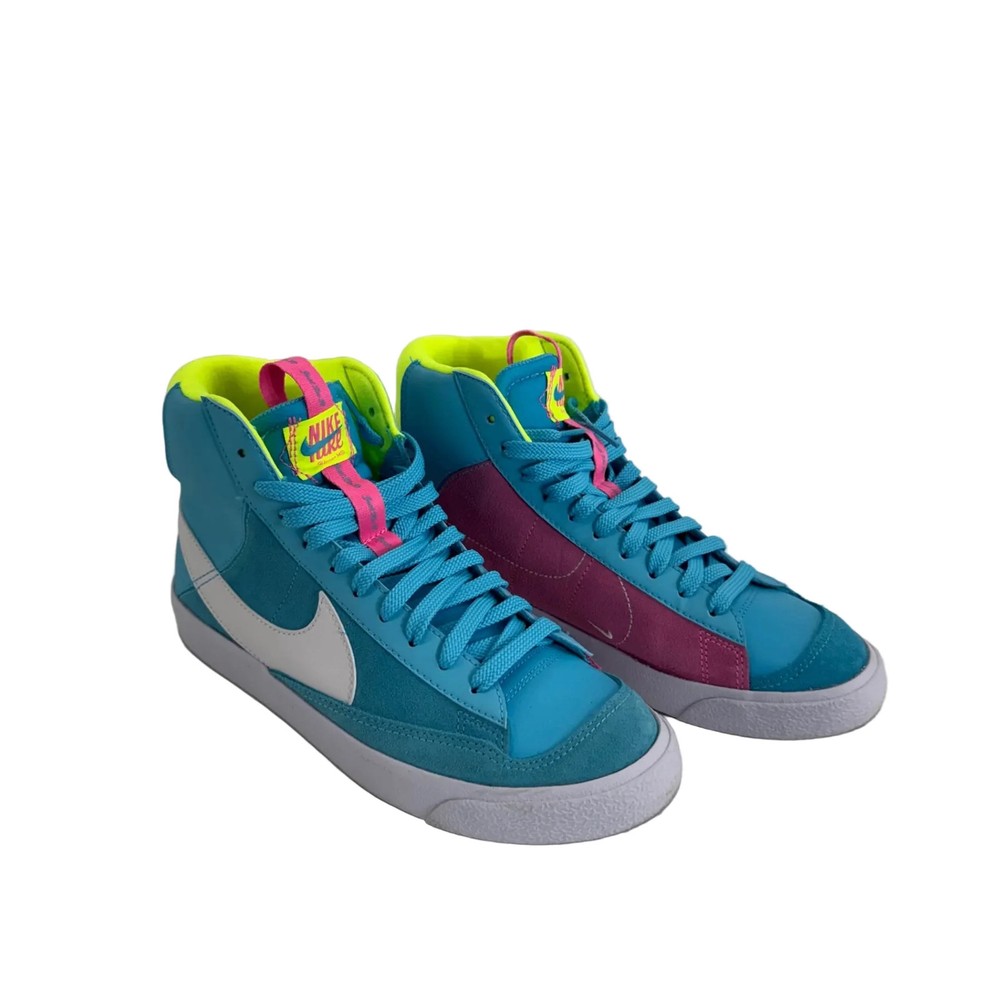 Nike Blazer Mid 77 Dance Baltic Blue/Pink Sz 7Y