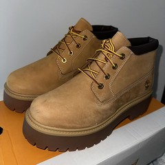 Timberland Youth Stone Street Platform Waterproof Chukka Boots „Wheat” Size 6
