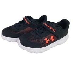 Under Armour Assert 9 Alternate Closure Running Shoe, Black/Red Size 8 /Cm 15