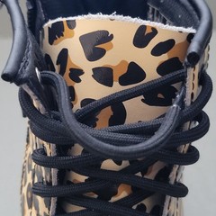 Dr. Martens 1460J Leopard Print Junior Boots Unisex Men US 4 Women US 5