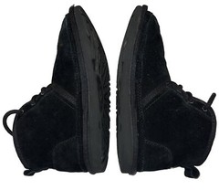 Kids UGG Neumel Ankle Boots Suede Size 1 US EU 32.5 Shoes Shearling Leather