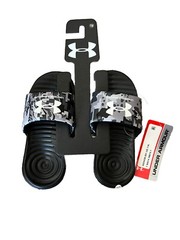 Under Armour Kids‘ Ansa Graphic Fixed Strap Slide Sandals, 11K