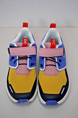 On Running Kids Cloud Play Sneakers Colorful Strap Closure Size 13 Kids /