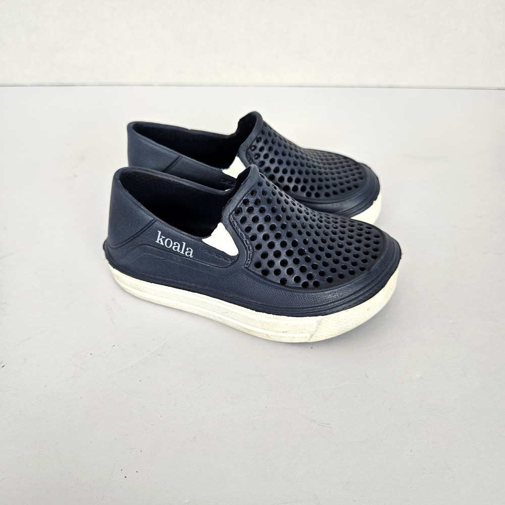 Koala Kids EVA ventilated Sneakers Toddler Size 4 Shoes Blue Baby Slip On Boy