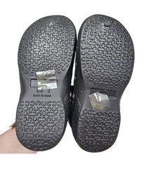Brand unknown Kids Cool Dude Skull Clogs Boys Black & Blue Slip-On Shoes Rubber