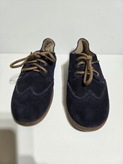 Okaa Blue Suede Shoes