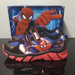 Marvel Ultimate Spider-Man Kids Low Top Sneakers Size US 1.5Y / EU 33