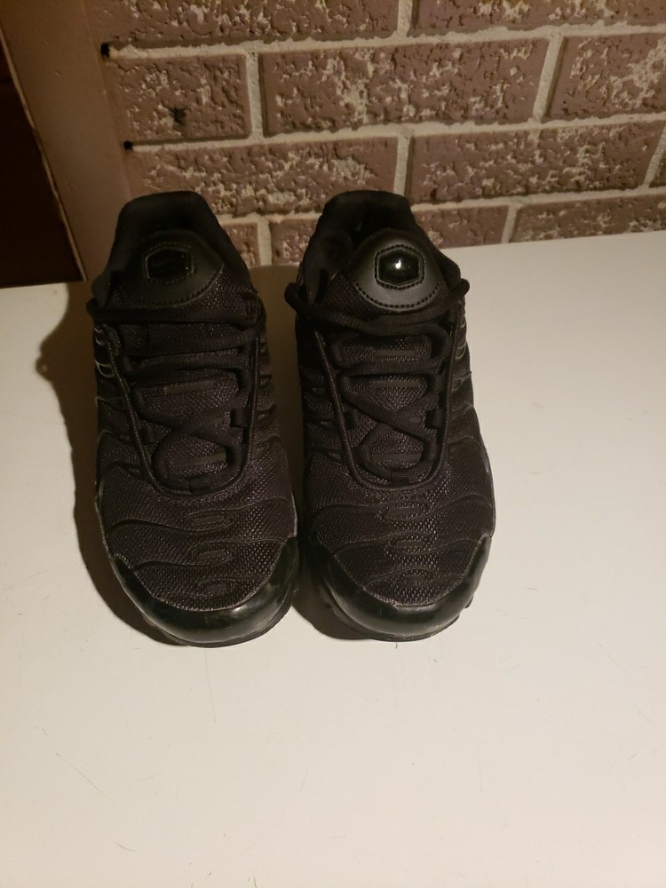 Nike Air Max Plus TN Triple Black 6y