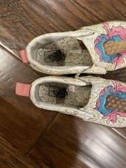 Vans Off The Wall Melted Ice Cream Cone Tennis Shoes 11 Maybe