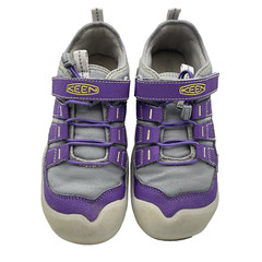 Keen Knotch Hollow Sneakers Youth Size 3 Big Kids -Purple Grey Hiking Athletic