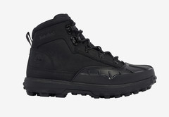 Timberland Converge Shell Toe Boots Triple Black GS Sz 4y-7y