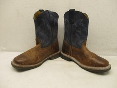 Dan Post Childrens Square Toe Boots Mid Calf Kid Size 2 D