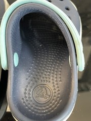 Croc Crocband II Ice Blue Toddler Clogs C4/5
