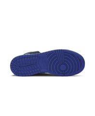 NEW Jordan 1 Mid Royal Hyper Blue Black Magic Orlando 554725-068 Size 7