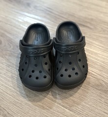 Crocs Baya Size 9 Unisex Kids Clog Sandal – Black