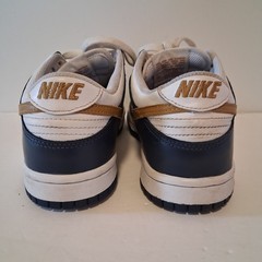 Nike Dunk Low GS Midnight Navy Wheat Size 5.5Y Youth Sneakers Shoes Sneakers
