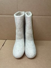 Kids Original Handmade Russian Wool Felt Boots Valenki Fox Siberian Size 11 New