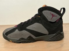 Jordan Air Jordan 7 Retro BG Shoes Youth Size 7Y Gray Black Sneakers 304774-034