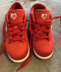 Nike Dunk Low PS Valentine’s Day Red Pink FZ3549-612 Size 13C
