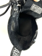 Dr. Martens Pascal Mono 1460 Black Leather Zipper Unisex Kids Combat Boot Size 1