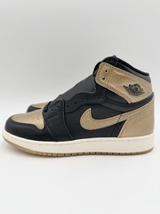 Nike Air Jordan 1 Retro High OG Size 6.5y 8W Black Gold |FD1437-071|
