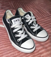 Converse Chuck Taylor All Star Shoes Unisex Kids US 12.5 Black Low Top