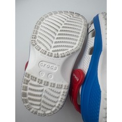 Crocs Hello Kitty 50th Anniversary Clog White Red Blue Kids Size C6 209465