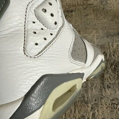 Size 5.5 (GS) – Jordan 6 Retro Mid Cool Grey – 384665-100