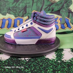 Vintage (2003) Pastry Fab Cookie Zip up Sneakers Cheetah Raspberry Kids Sz 1