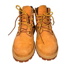 Timberland 6-Inch Premium Boots Little Kid 11 Pre-Owned Wheat Waterproof Leather