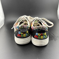 GroundUp Big Kids Size 1 Super Mario Bros. Vans Style Lace Up Shoes