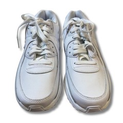 Nike Air Max 90 – Triple White, Unisex Youth 7Y, NWOT