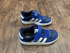 Kid’s Adidas Breakbase Sneaker Size 3 Navy/Gray/Royal NEW