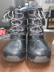 Members Mark Kids Snow Boots with Warm Cozy Lining Size 11/12