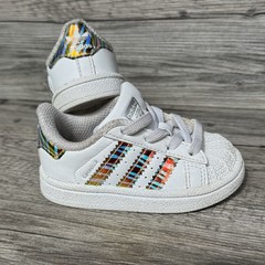 Adidas Superstar Shell Toe Holographic Metallic Baby Shoes Toddler Sneakers 4K 4