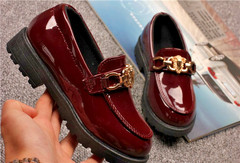 Kids British-Style Glossy Leather School and Casual Shoes (Unisex)
