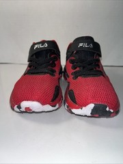 Fila Red With Camo Size 12 Child