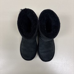 UGG Kids Classic II SHORT Boot 1017703K BLACK size 12