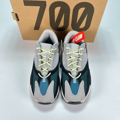 Adidas Yeezy Boost 700 Solid Grey Chalk Fashion Sneakers FU9005 Youth Size 1.5Y