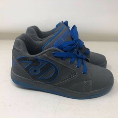 HEELYS PROPEL 778074 GREY and BLUE Youth Size 6