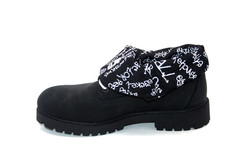 TIMBERLAND JUNIORS BOOT ROLL TOP AVELAGRAFF BLACK 37938 SIZE 6